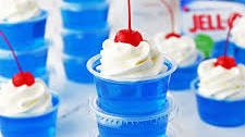 Berry Blue Jello Shots
