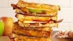 Best Bacon Apple Cheddar Grilled Cheese Recipe - How to ...