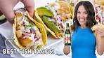 Best Baja Fish Tacos with Lime Crema