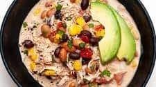 BEST Cream Cheese Chicken Chili Recipe