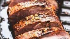 Best Ever Healthy Grilled Pork Tenderloin