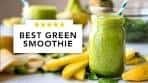 BEST Green Smoothie Recipe | 5 SIMPLE Ingredients