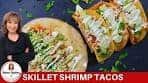 BEST SHRIMP TACOS topped with a Creamy Avocado ...