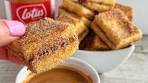 Biscoff Stuffed French Toast Bites 😍 | Biscoff Stuffed French ...