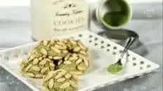 Biscotti al tè Matcha
