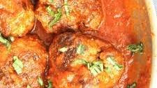 Bison Meatballs