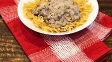 Bison Stroganoff