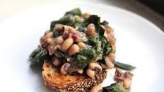 Black Eyed Peas and Collards