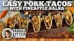 Blackstone Betty's Easy Pork Tacos with Pineapple Salsa ...