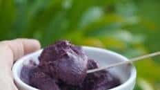 Blueberry + Banana Sorbet