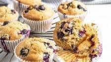Blueberry Buckwheat Muffins
