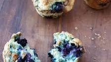 Blueberry Oat Bran Muffins