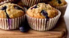 Blueberry Oatmeal Muffins