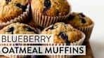 Blueberry Oatmeal Muffins| Sally's Baking Recipes