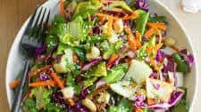 Bok Choy Salad with Sesame Ginger Dressing