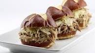 Bratwurst Style Pulled Pork Sliders Recipe