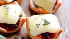 Brie and Cranberry Tartlets