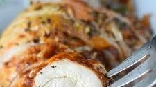 Brined Garlic Herb Turkey Breast