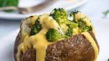 Broccoli Cheese Baked Potatoes