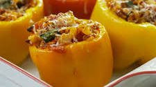 Brown Rice Stuffed Peppers