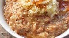 Brown Sugar Apple Bran Oatmeal