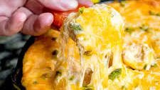 Buffalo Chicken Jalapeno Popper Dip