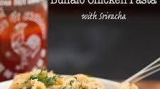 Buffalo Chicken Pasta with Sriracha