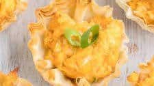 Buffalo Chicken Phyllo Cups - Easy Appetizer Recipe