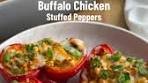 Buffalo Chicken Stuffed Peppers Recipe | Easy and Healthy ...