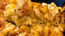 Buffalo Shrimp Mac and Cheese