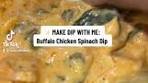 Bufflao Chicken Spinach Dip 🏈 Like this video if you’d try this ...