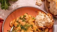 Butter Beans with Garlic, Lemon and Herbs