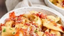 Butternut Squash and Goat Cheese Agnolotti