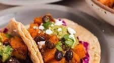 Butternut Squash Black Bean Tacos