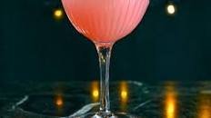 Candy cane cocktail