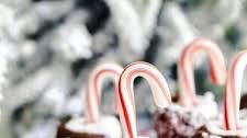 Candy Cane Marshmallow Dippers