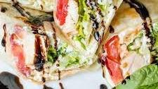 Caprese Chicken Wraps