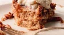 Caramel Pecan Apple Spice Upside Down Cake