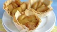 Caramelized Apple Phyllo Cups