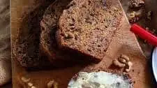 Caramelized Banana Bread with Walnuts