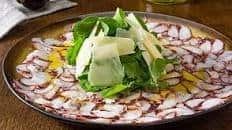 Carpaccio de poulpe