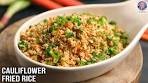 Cauliflower Fried Rice Recipe Without Using Rice | Tasty Low ...