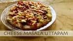 Cheese Masala Uttapam Recipe | चीज़ मसाला उत्तपम रेसिपी ...
