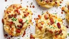 Cheesy Bacon Smashed Potatoes