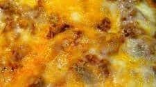 Cheesy Beef & Zucchini Casserole