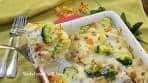 Cheesy Broccoli Pasta Casserole | With Turkey, chicken or Ham