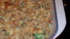 Cheesy Broccoli & Stuffing Casserole