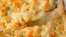 Cheesy Cauliflower Casserole (keto + low carb)