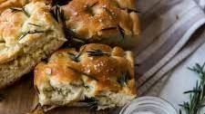 Cheesy Garlic Focaccia with Rosemary