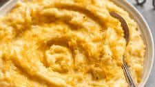 Cheesy Garlic Mashed Potatoes